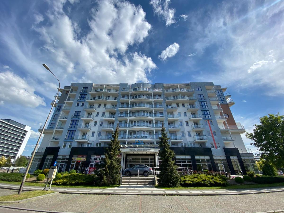 Apartament Prywatny Salon Z Aneksem Kuchennym I Sypialnia W Hotelu Diva Kołobrzeg Eksteriør bilde